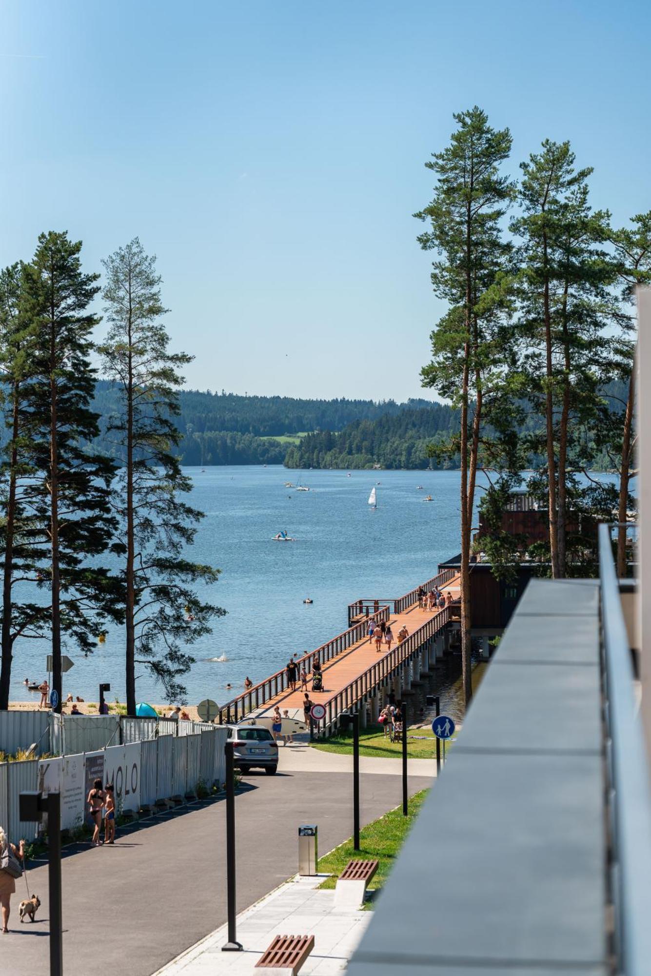 Apartman Molo Lipno Lipno nad Vltavou Exteriör bild